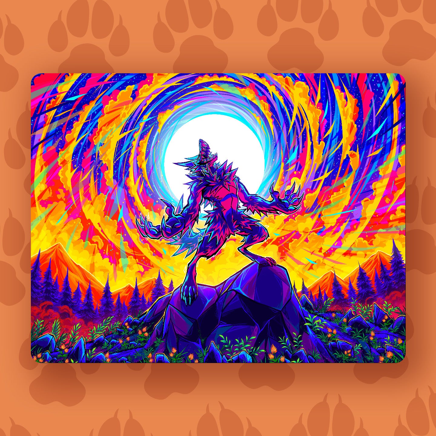 Full Moon Art Print