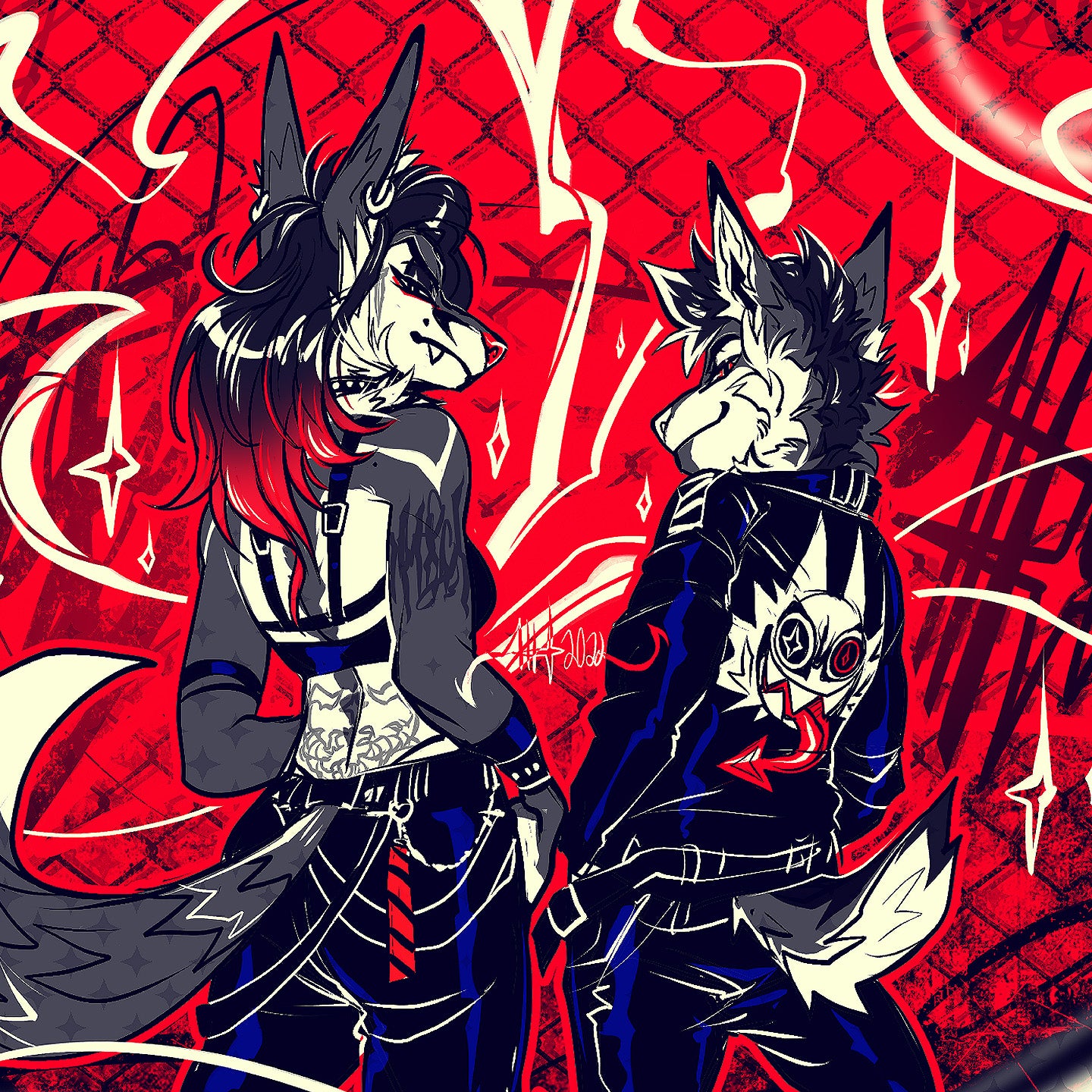 Rockers Art Print