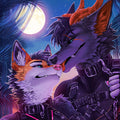 Shiny Couple Tapestry