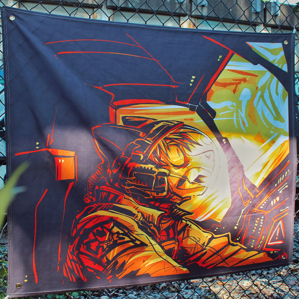 Space Boom Tapestry