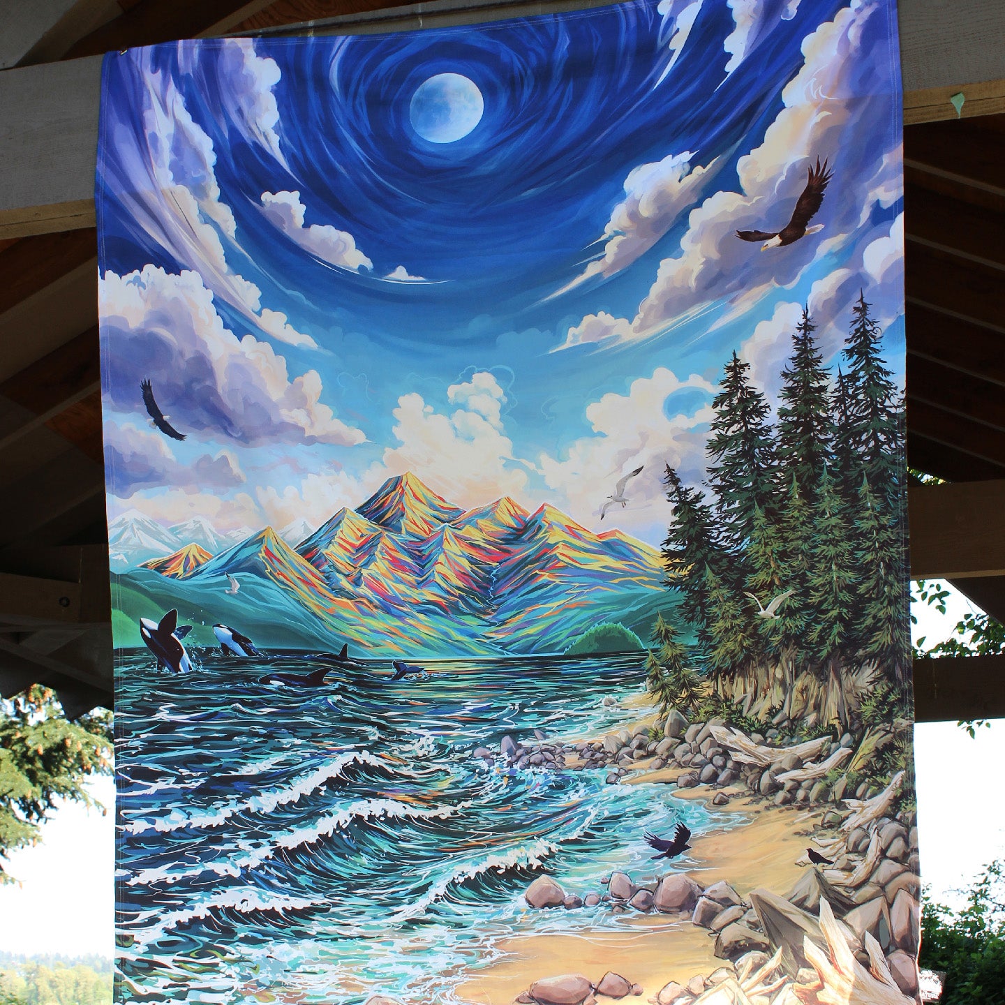 West Coast Wonders Tapestry